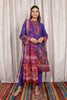 Zellbury Winter Collection  2023 – Shirt Dupatta - Mougal Purple - Khaddar Suit - WUW21X20209