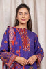 Zellbury Winter Collection  2023 – Shirt Dupatta - Mougal Purple - Khaddar Suit - WUW21X20209