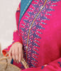 Zellbury Winter Collection  2023 – Embroidered Shirt Dupatta - Cerise Pink - Khaddar Suit - WUW22E20023