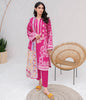 Zellbury Winter Collection  2023 – Embroidered Shirt Shalwar Dupatta - Amethyst Pink - Khaddar Suit - WUW22E30054