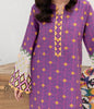 Zellbury Winter Collection  2023 – Shirt Dupatta - Indigo Purple - Khaddar Suit - WUW22X20010