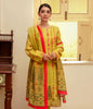 Zellbury Winter Collection  2023 – Shirt Dupatta - Mustard Yellow A - Khaddar Suit - WUW22X20008