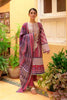 Zellbury Winter Collection  2023 – Embroidered Shirt Shalwar Dupatta - Phalsa Purple - Khaddar Suit - WUW21E30320